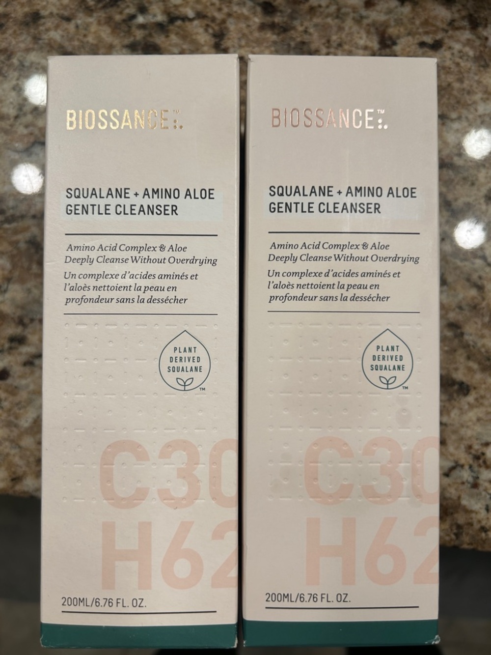 Biossance Squalane + Amino Aloe Gentle Cleanser - Bundle of 2